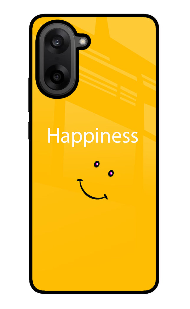 Happiness With Smiley OnePlus Nord CE5 Glass Case