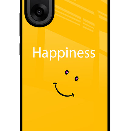 Happiness With Smiley OnePlus Nord CE5 Glass Case Back Cover by Casekaro