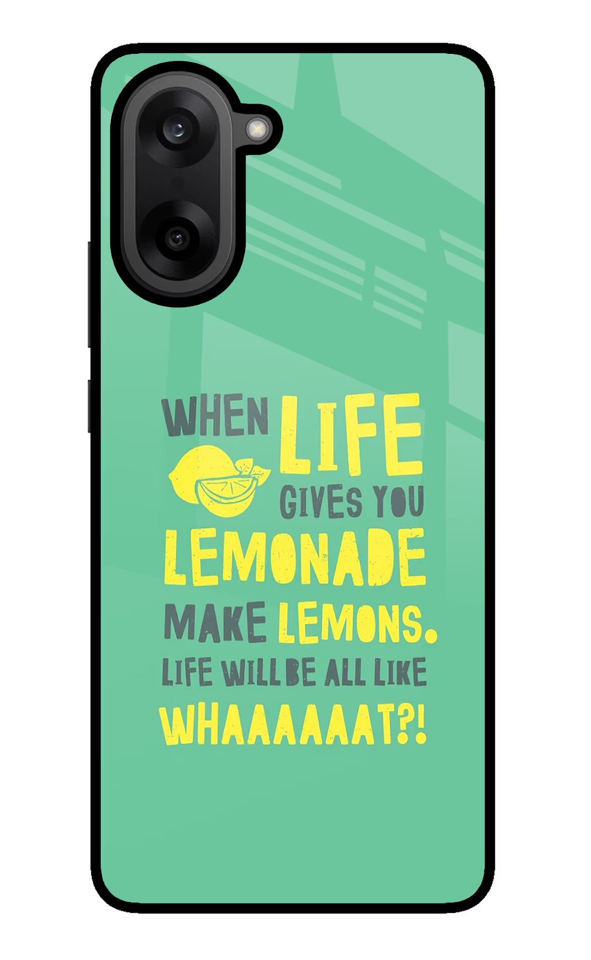 Quote OnePlus Nord CE5 Glass Case Back Cover by Casekaro