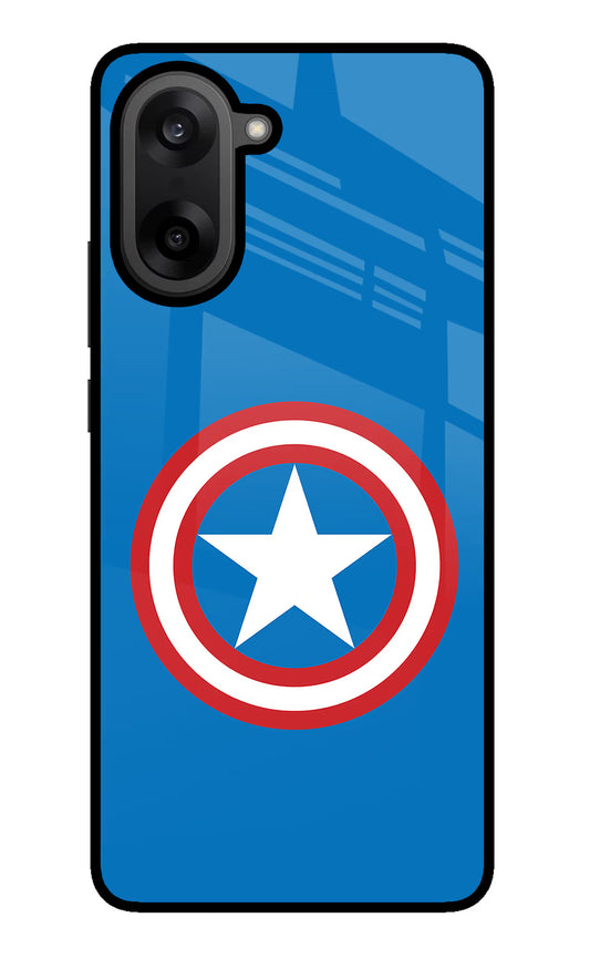 Captain America Logo OnePlus Nord CE5 Glass Case