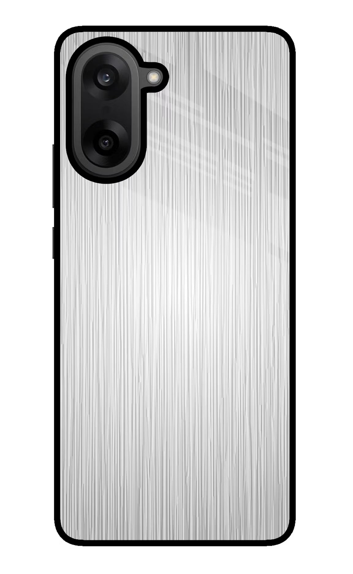 Wooden Grey Texture OnePlus Nord CE5 Glass Case Back Cover by Casekaro