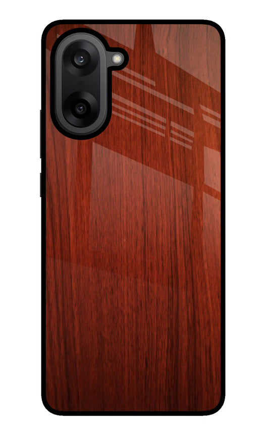 Wooden Plain Pattern OnePlus Nord CE5 Glass Case