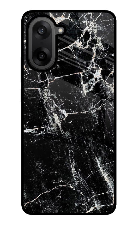 Black Marble Texture OnePlus Nord CE5 Glass Case