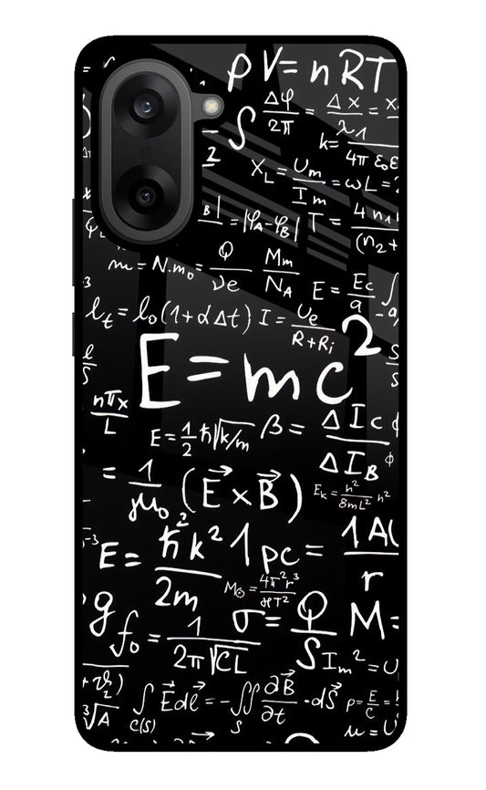 Physics Formula OnePlus Nord CE5 Glass Case