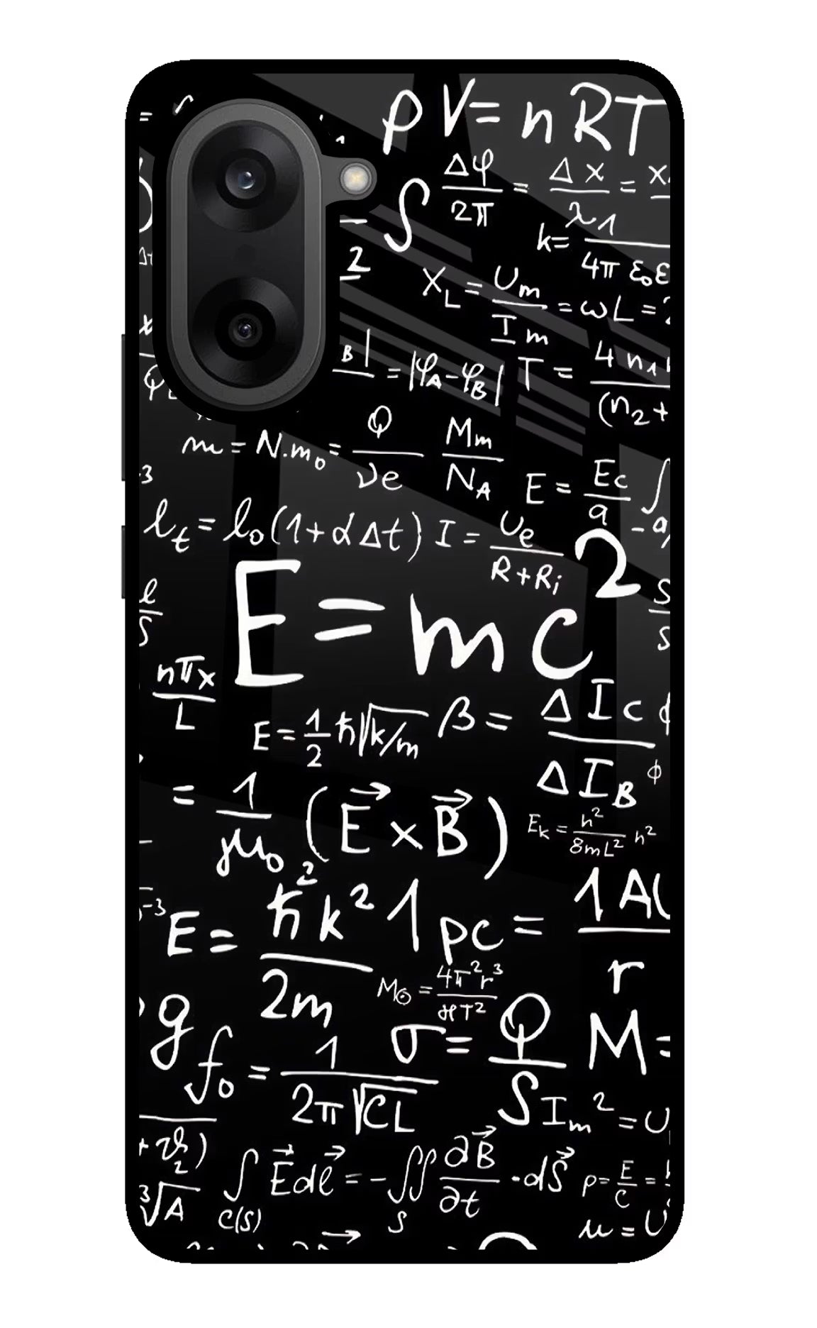 Physics Formula OnePlus Nord CE5 Glass Case Back Cover by Casekaro