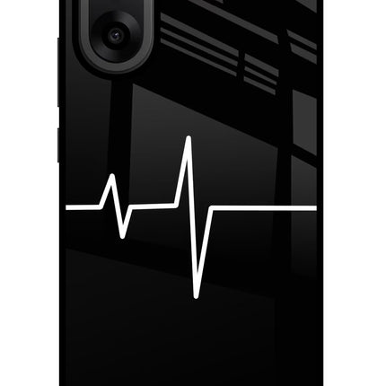 Heart Beats OnePlus Nord CE5 Glass Case Back Cover by Casekaro