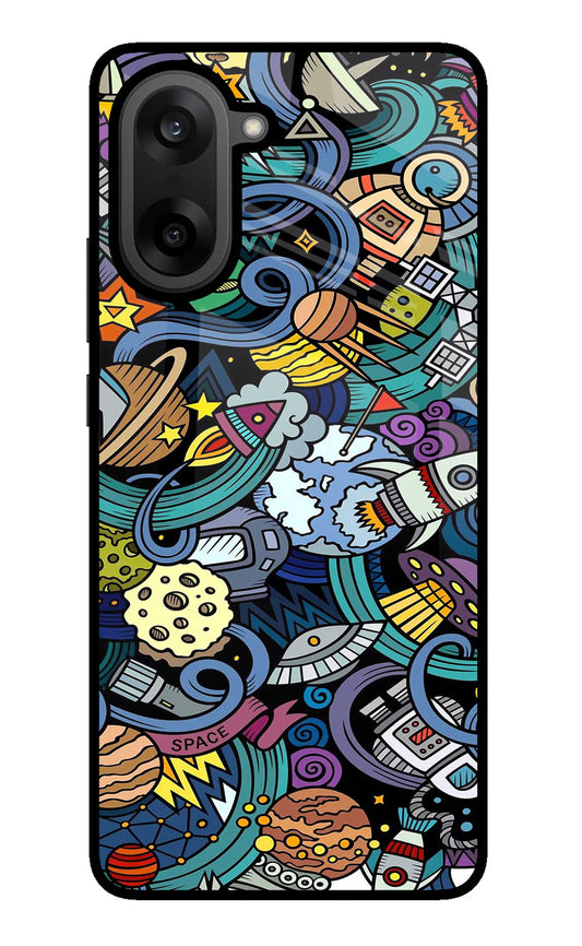 Space Abstract OnePlus Nord CE5 Glass Case