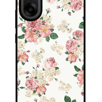 Flowers OnePlus Nord CE5 Glass Case Back Cover by Casekaro