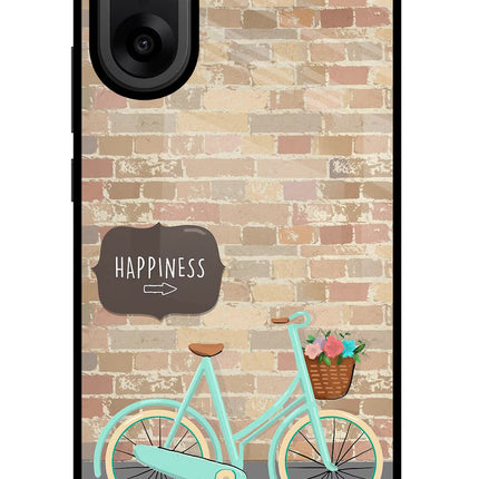 Happiness Artwork OnePlus Nord CE5 Glass Case Back Cover by Casekaro