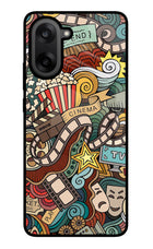 Cinema Abstract OnePlus Nord CE5 Glass Case