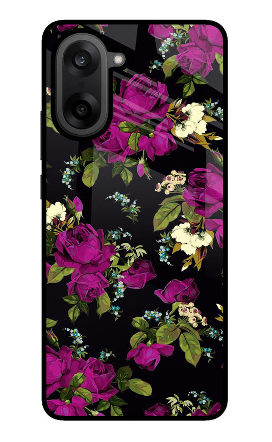 Flowers OnePlus Nord CE5 Glass Case