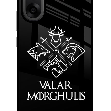 Valar Morghulis | Game Of Thrones OnePlus Nord CE5 Glass Case Back Cover by Casekaro