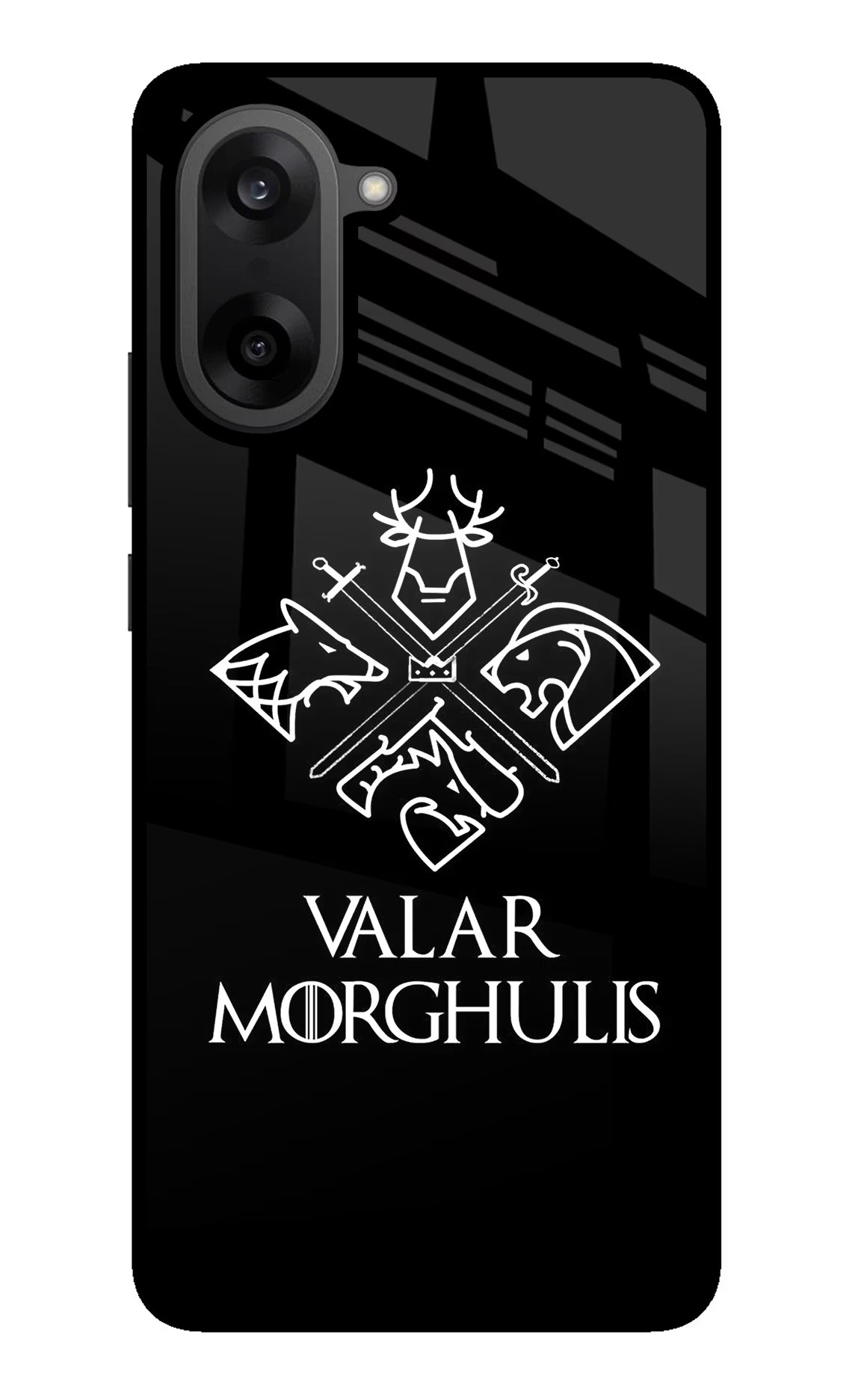 Valar Morghulis | Game Of Thrones OnePlus Nord CE5 Glass Case Back Cover by Casekaro