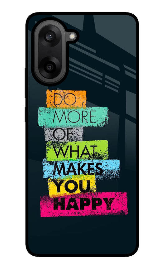 Do More Of What Makes You Happy OnePlus Nord CE5 Glass Case