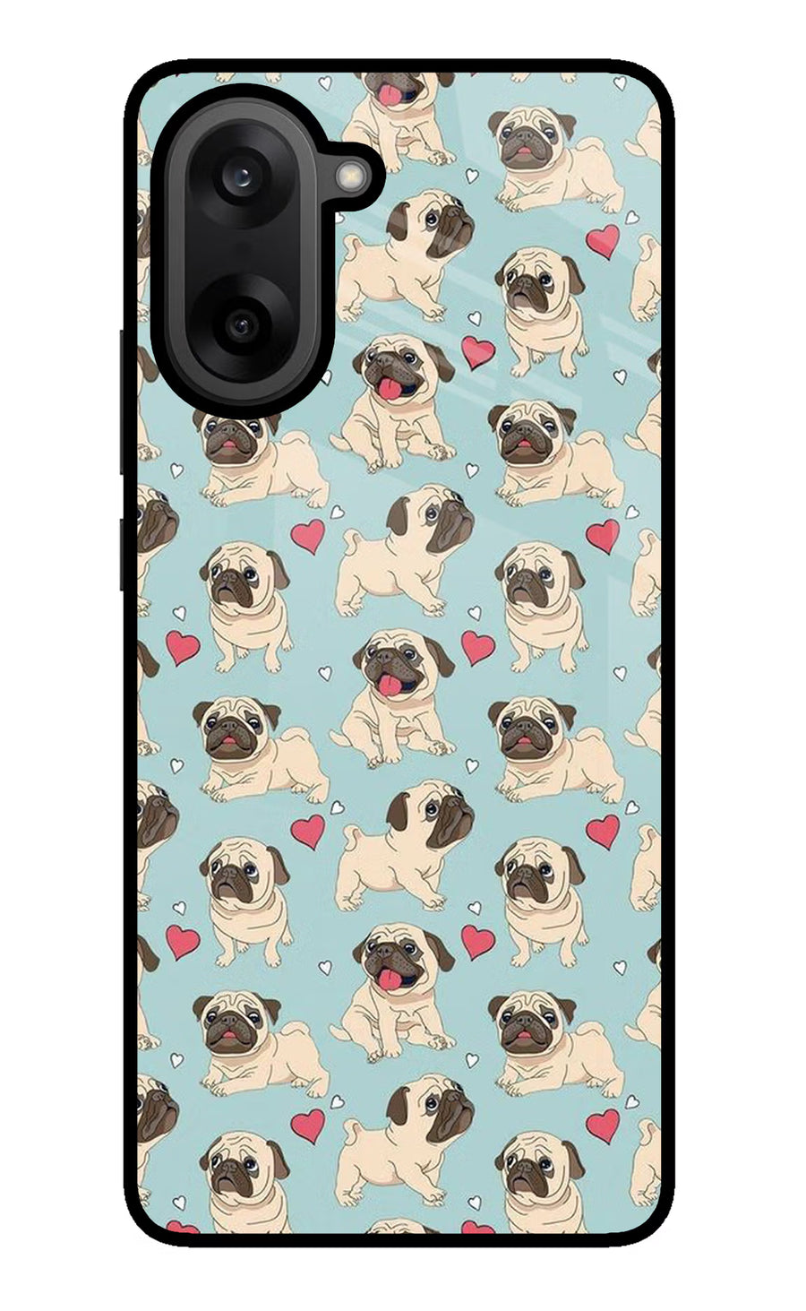 Pug Dog OnePlus Nord CE5 Back Cover, Metal case