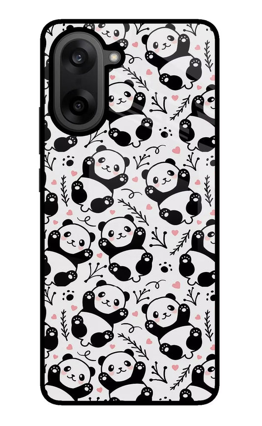 Cute Panda OnePlus Nord CE5 Glass Case