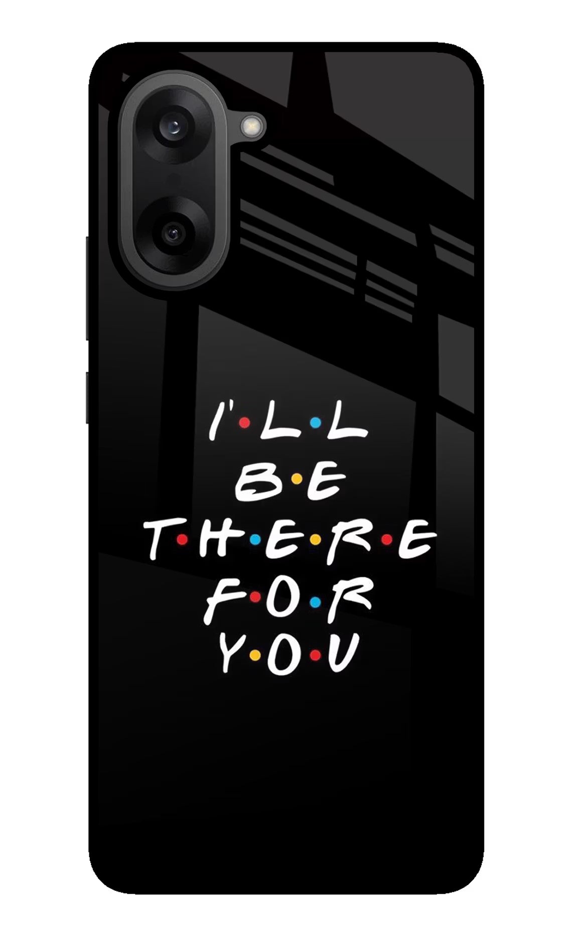 I'll Be There For You OnePlus Nord CE5 Glass Case Back Cover by Casekaro