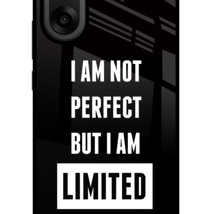 I Am Not Perfect But I Am Limited Edition OnePlus Nord CE5 Glass Case