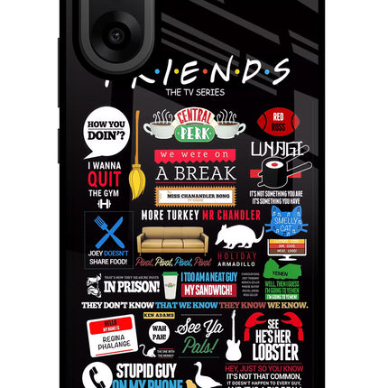 FRIENDS OnePlus Nord CE5 Glass Case Back Cover by Casekaro