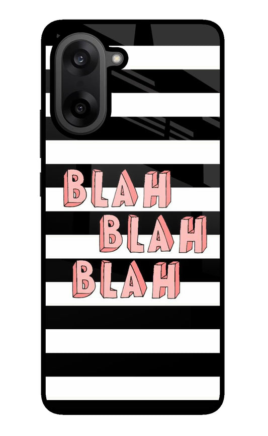 Blah Blah Blah OnePlus Nord CE5 Glass Case