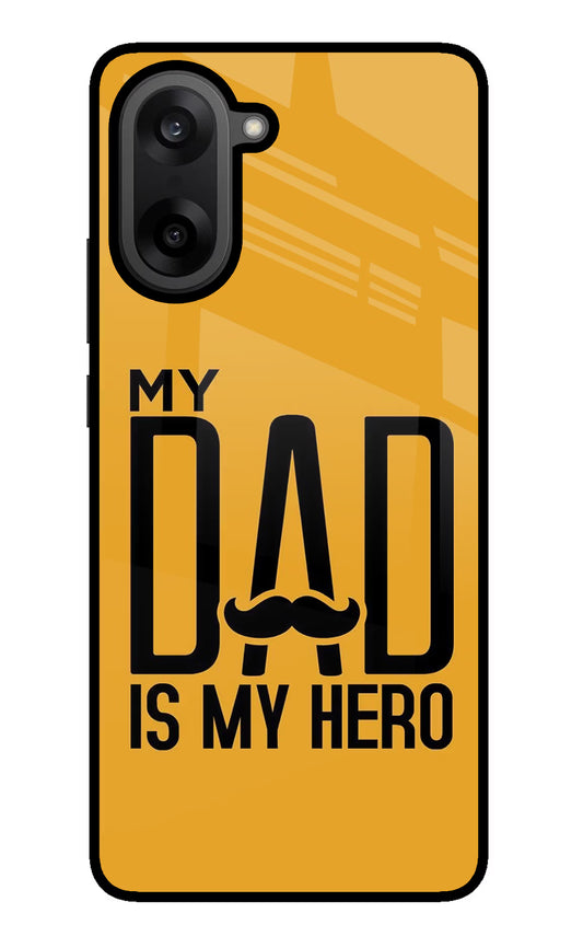 My Dad Is My Hero OnePlus Nord CE5 Glass Case