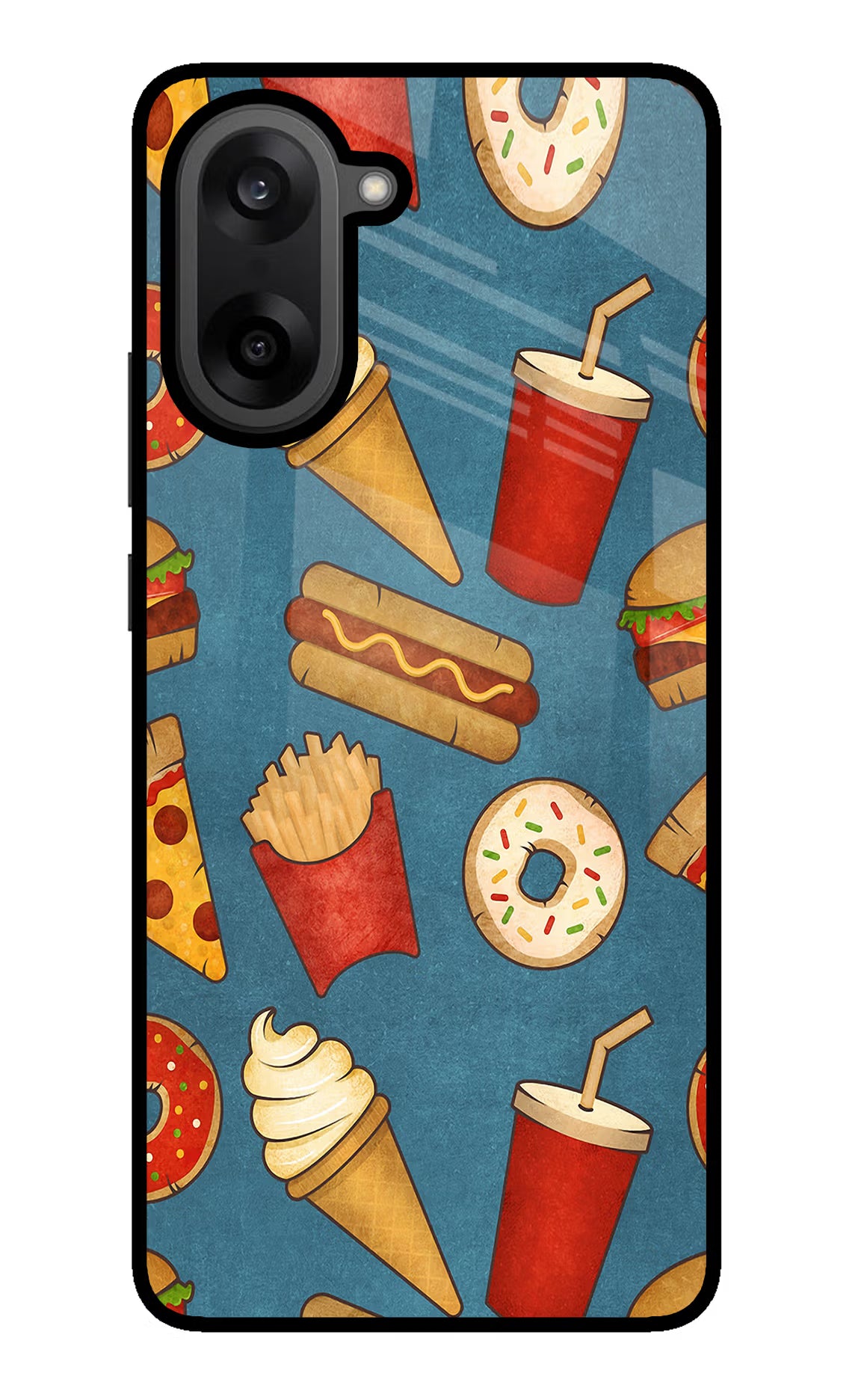 Foodie OnePlus Nord CE5 Glass Case