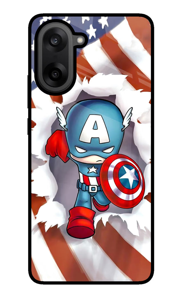 Captain America OnePlus Nord CE5 Glass Case