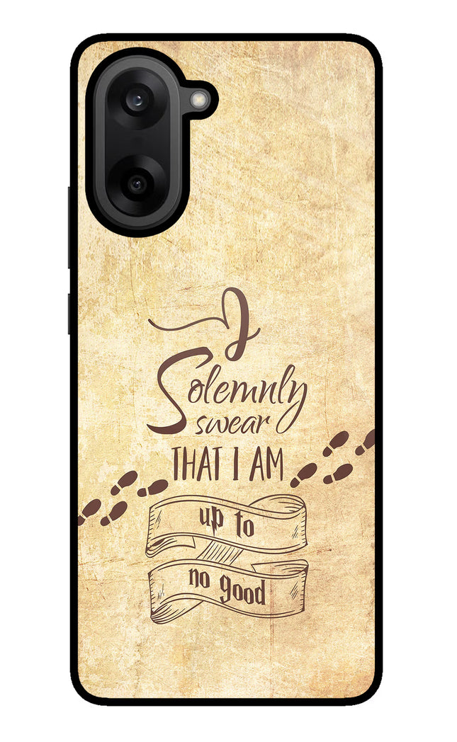 I Solemnly swear that i up to no good OnePlus Nord CE5 Glass Case