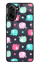 Elephants OnePlus Nord CE5 Glass Case