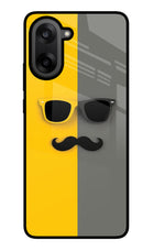 Sunglasses with Mustache OnePlus Nord CE5 Glass Case