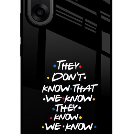 FRIENDS Dialogue OnePlus Nord CE5 Glass Case