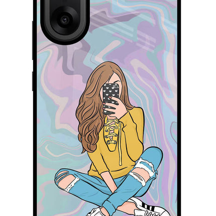 Selfie Girl OnePlus Nord CE5 Glass Case