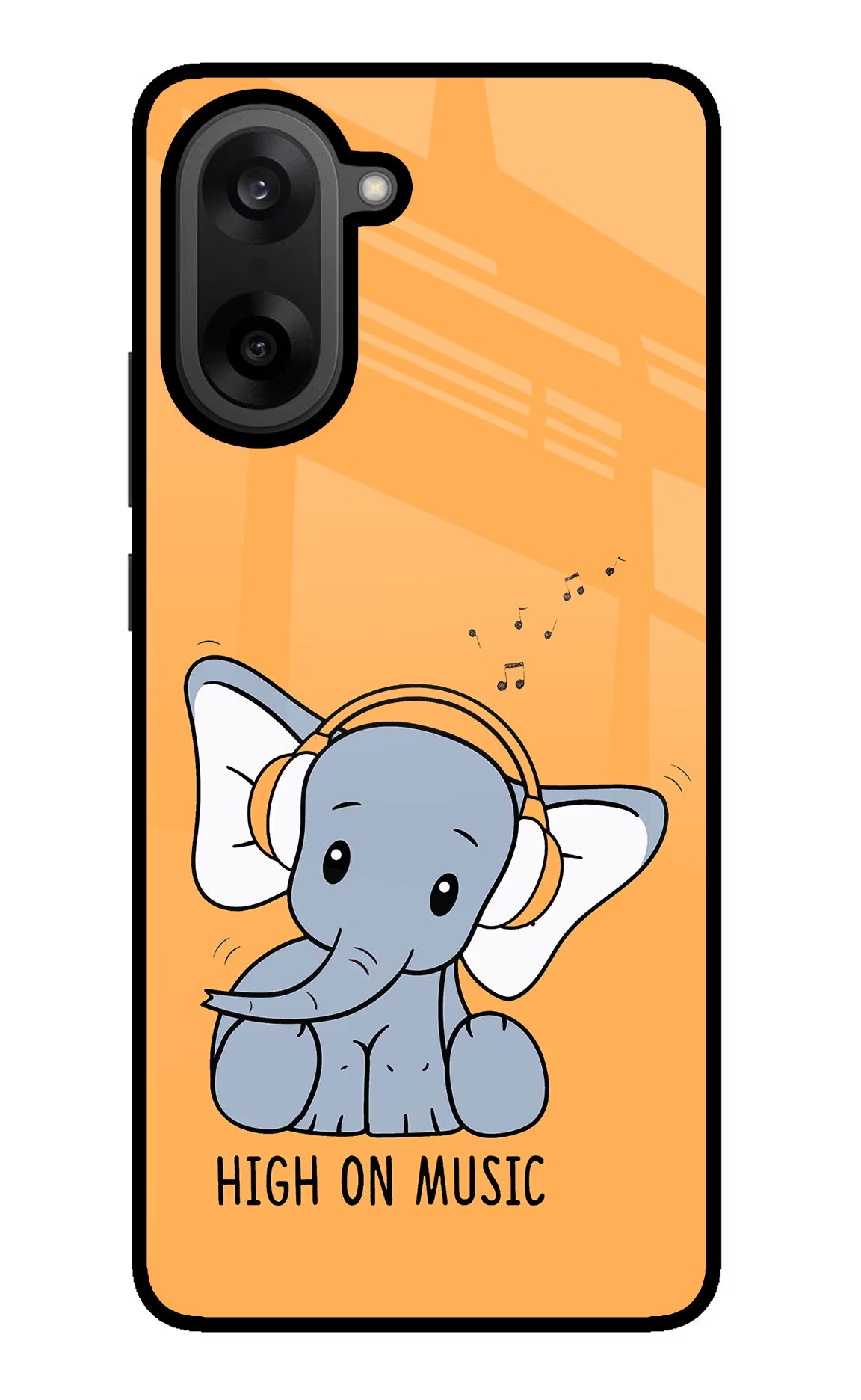 High On Music OnePlus Nord CE5 Glass Case