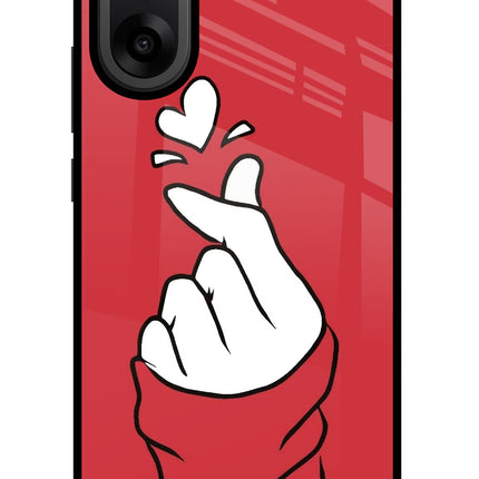 Korean Love Sign OnePlus Nord CE5 Glass Case