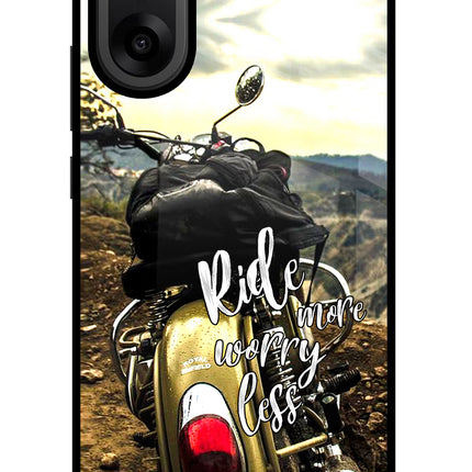 Ride More Worry Less OnePlus Nord CE5 Glass Case