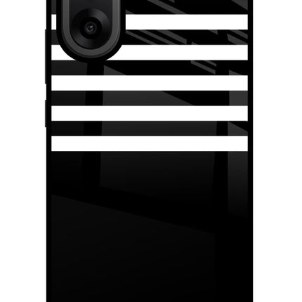 Black and White Print OnePlus Nord CE5 Glass Case