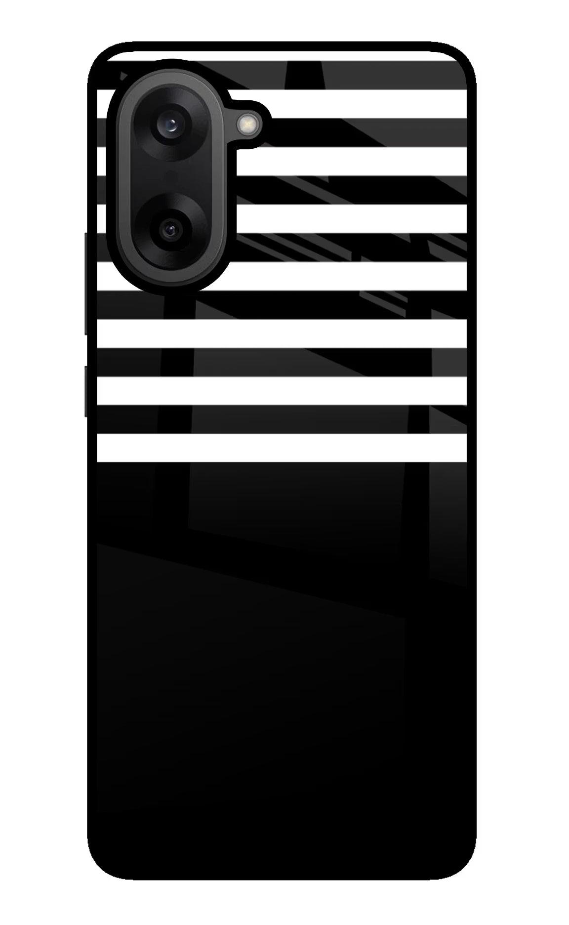 Black and White Print OnePlus Nord CE5 Glass Case