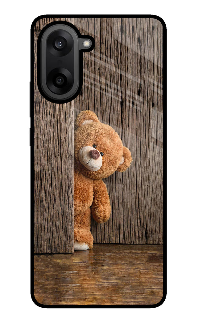 Teddy Wooden OnePlus Nord CE5 Glass Case