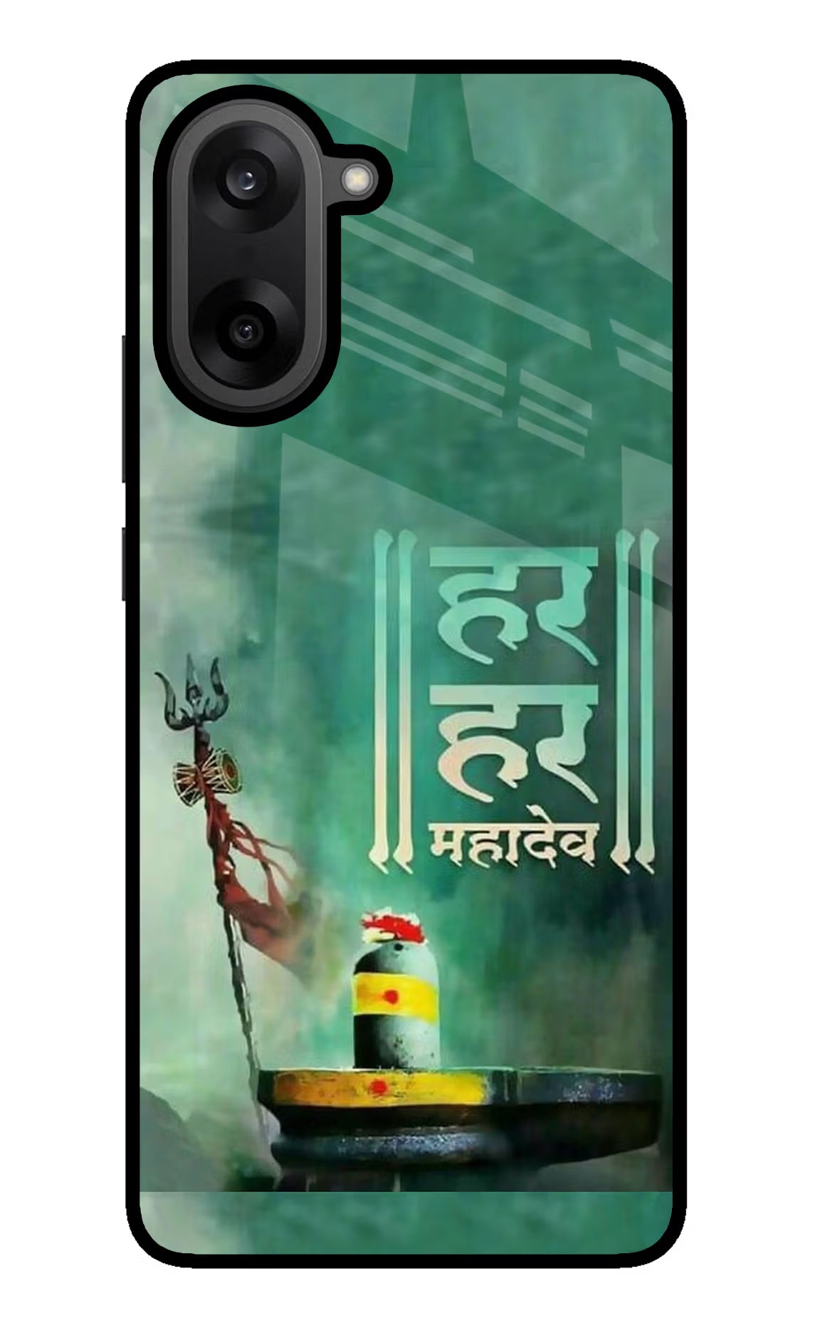 Har Har Mahadev Shivling OnePlus Nord CE5 Glass Case