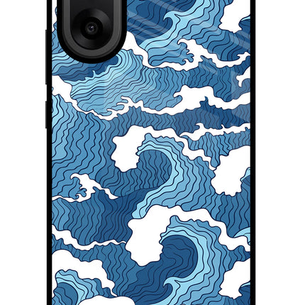 Blue Waves OnePlus Nord CE5 Glass Case