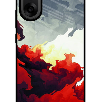 Fire Cloud OnePlus Nord CE5 Glass Case