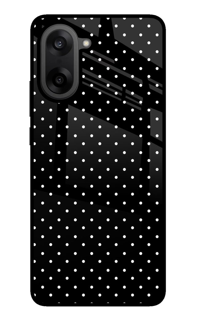 White Dots OnePlus Nord CE5 Glass Case