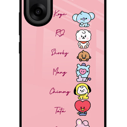 BTS names OnePlus Nord CE5 Glass Case
