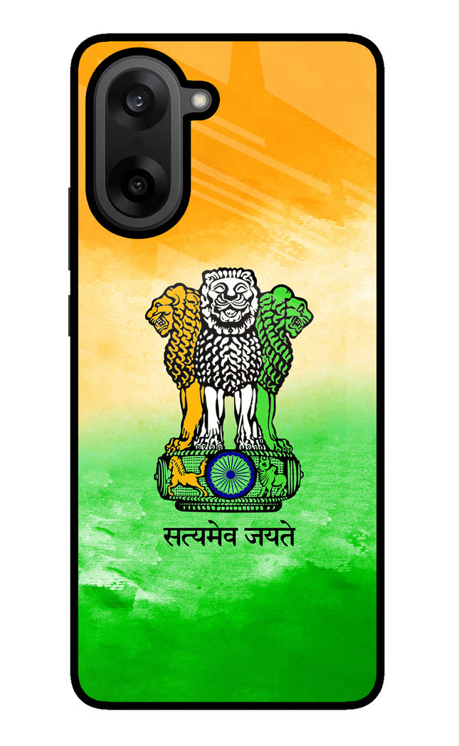 Satyamev Jayate Flag OnePlus Nord CE5 Glass Case