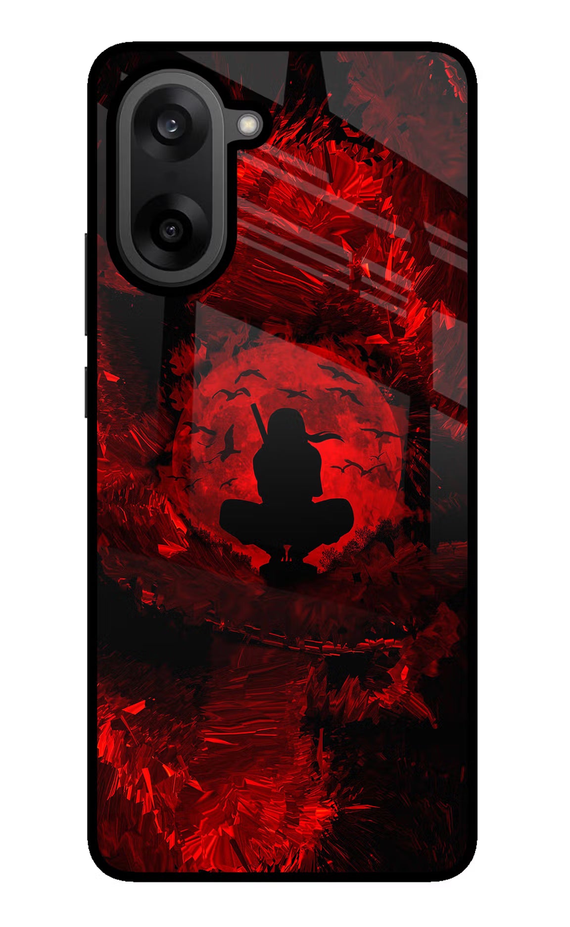 Itachi Uchiha OnePlus Nord CE5 Glass Case Back Cover by Casekaro
