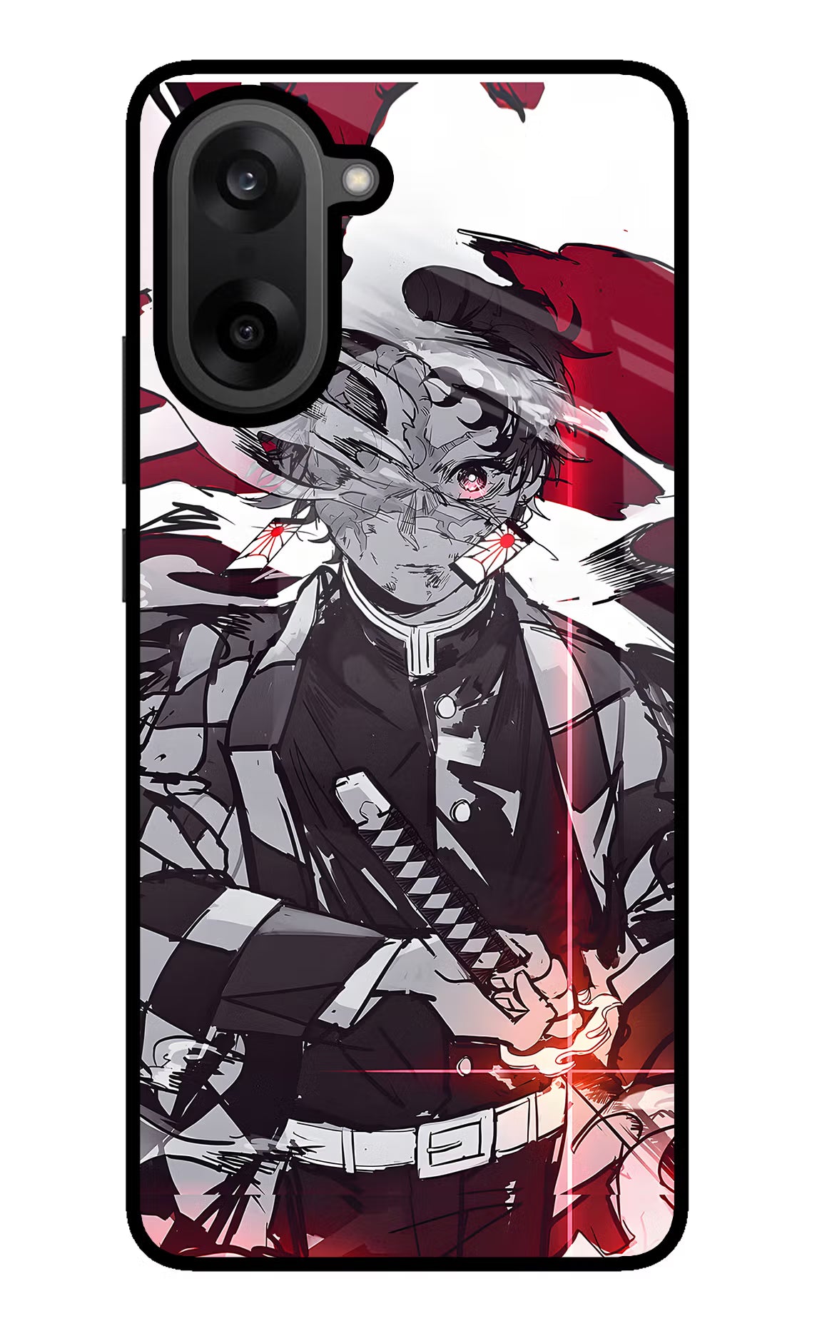 Demon Slayer OnePlus Nord CE5 Glass Case Back Cover by Casekaro