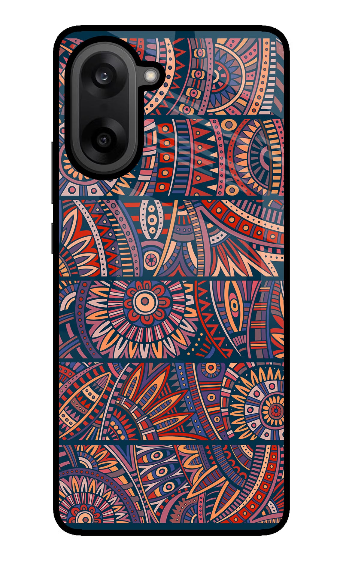 African Culture Design OnePlus Nord CE5 Glass Case Back Cover by Casekaro