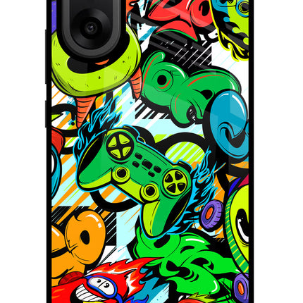 Game Doodle OnePlus Nord CE5 Glass Case