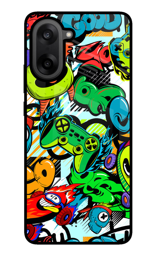 Game Doodle OnePlus Nord CE5 Glass Case