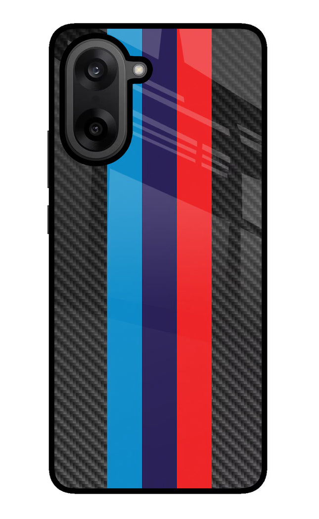BMW Stripes Pattern OnePlus Nord CE5 Glass Case